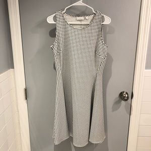 New York & Company Stretch Fit & Flare Dress